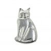 Cat brooch cast in Cornish tin