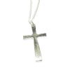 Cross pendant in Cornish tin