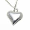 Heart pendant cast in Cornish tin