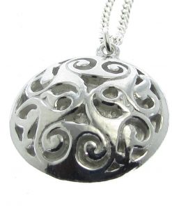 Celtic swirl pendant