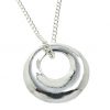 Cornish tin donut pendant