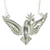 Cornish tin dove pendant