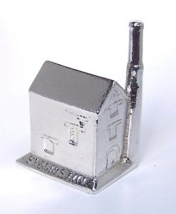 Cornish tin mine with roof cast in Cornish tin