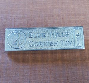 Cornish tin ingot